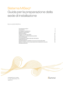 Guida alla preparazione della sede di - Support