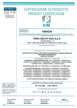 Ministar 429 Corni - Certificate of product