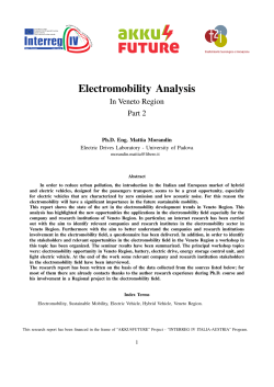 Electromobility Analysis