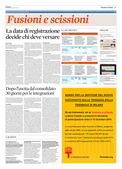 egistrazione eve versare