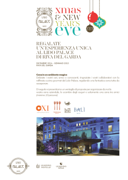 Download menu - Lido Palace