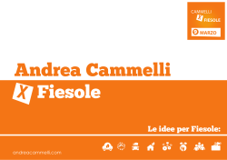 scarica le nostre idee x fiesole