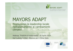 PDS-Presentazione- Mayors Adapt