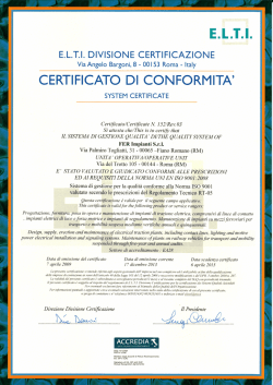 E.L.T.I. - FER Impianti srl
