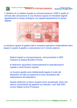 I microcontrollori Parte A (2)