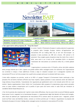 Newsletter ISAFF - IndustriaEnergia.it