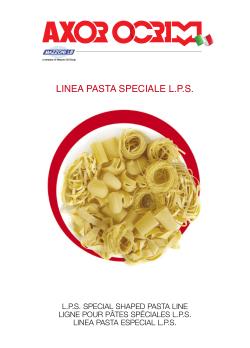 LINEA PASTA SPECIALE L.P.S.