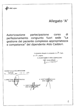 Delibera n. 1456 del 20/10/2014