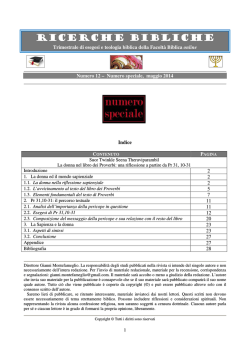 N. 12 – Speciale, maggio 2014