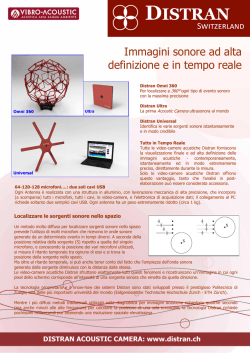 Immagini sonore ad alta definizione e in tempo reale - Vibro