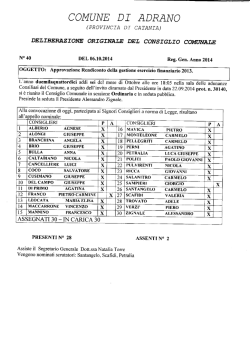 delibera c.c. 40/2014