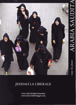 Jeddah la liberale - Materiali di viaggio