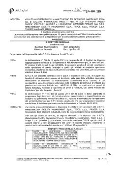 Delibera n. 357 del 26/03/2014