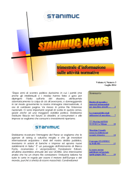 Stanimuc News n.3 2014