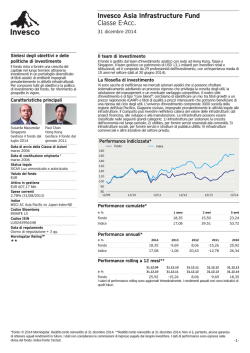 Invesco Asia Infrastructure Fund Classe E-Acc.