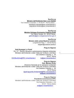 Diffida del 30 settembre 2014