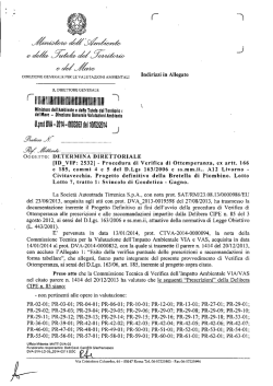 Download - Valutazioni Ambientali - VAS - VIA