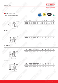 I Ventose speciali