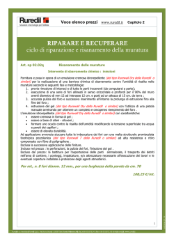 Cap 02m Riparare e recuperare muratura NP 02.02q Rurewall dry