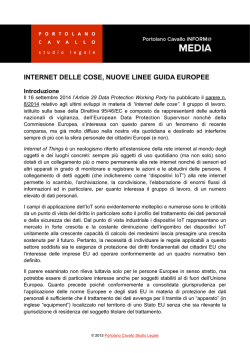Download PDF newsletter - Portolano Cavallo Studio Legale