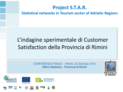 Presentazione dei risultati