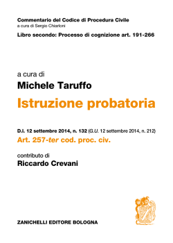 Istruzione probatoria