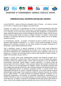 incontro con eqc del 15/04/2014