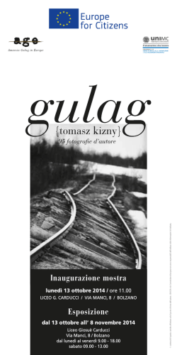 Inaugurazione mostra Tomasz Kizny a Bolzano - Einstein