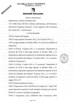 Istruzione, dell? - Regione Siciliana