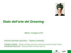 Greening e pratiche equivalenti