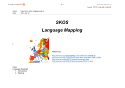 SKOS Language Mapping
