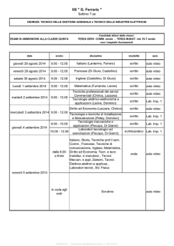 IIS " G. Ferraris "