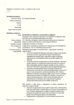 Di Tommaso Francesca (curriculum)