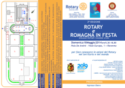 Domenica 18 Maggio 2014ore 9,30 - 18,00 Pala