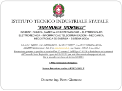 Corso Formazione Sicurezza Modulo Generale 2012-13