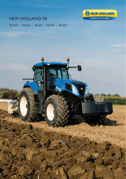 NEW HOLLAND T8