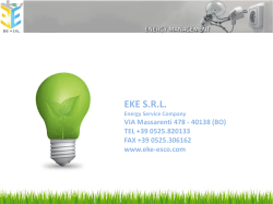 EKE S.R.L. - AUDIT Energetico