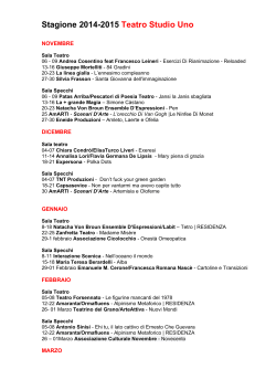 files/Programma 2014-15 Teatro Studio Uno