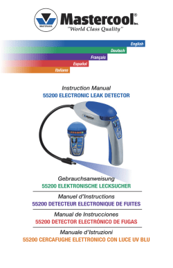 Instruction Manual Gebrauchsanweisung Manuel d