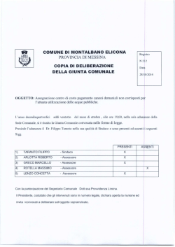 GM-212-14 - Comune di Montalbano Elicona