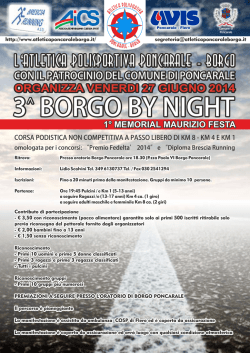 borgo by night - Bresciachecorre.it