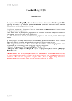 Istruzioni ContestLogHQB_145
