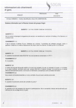 informazioni elo chiarimenti
