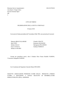 Direzione Servizi Amministrativi 2014 01278/010