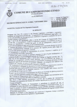 COMUNE DI CAMPOROTONDO ETNEO