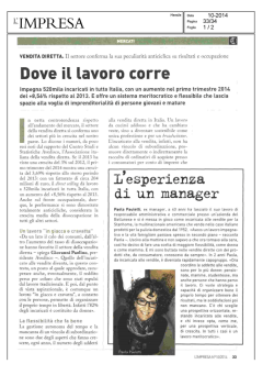 Dove il lavoro corre