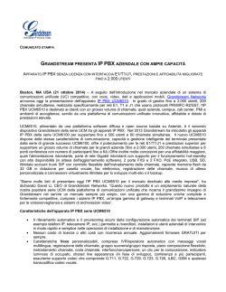 grandstream presenta ip pbx aziendale con ampie capacit&agrave;