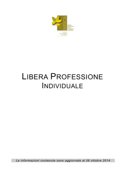 LIBERA PROFESSIONE