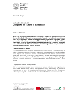 Comprate un tallero di cioccolato