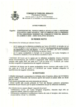 bonus spese scolastiche anno 2014/2015